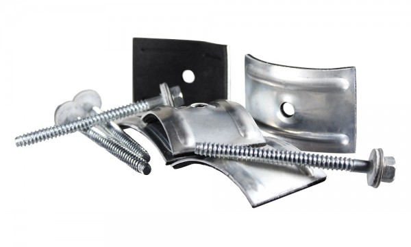50 Stück Edelstahlschrauben 6,3 x 75 für Metall-UK plus Kalotten aus Aluminium Sinus 177/51